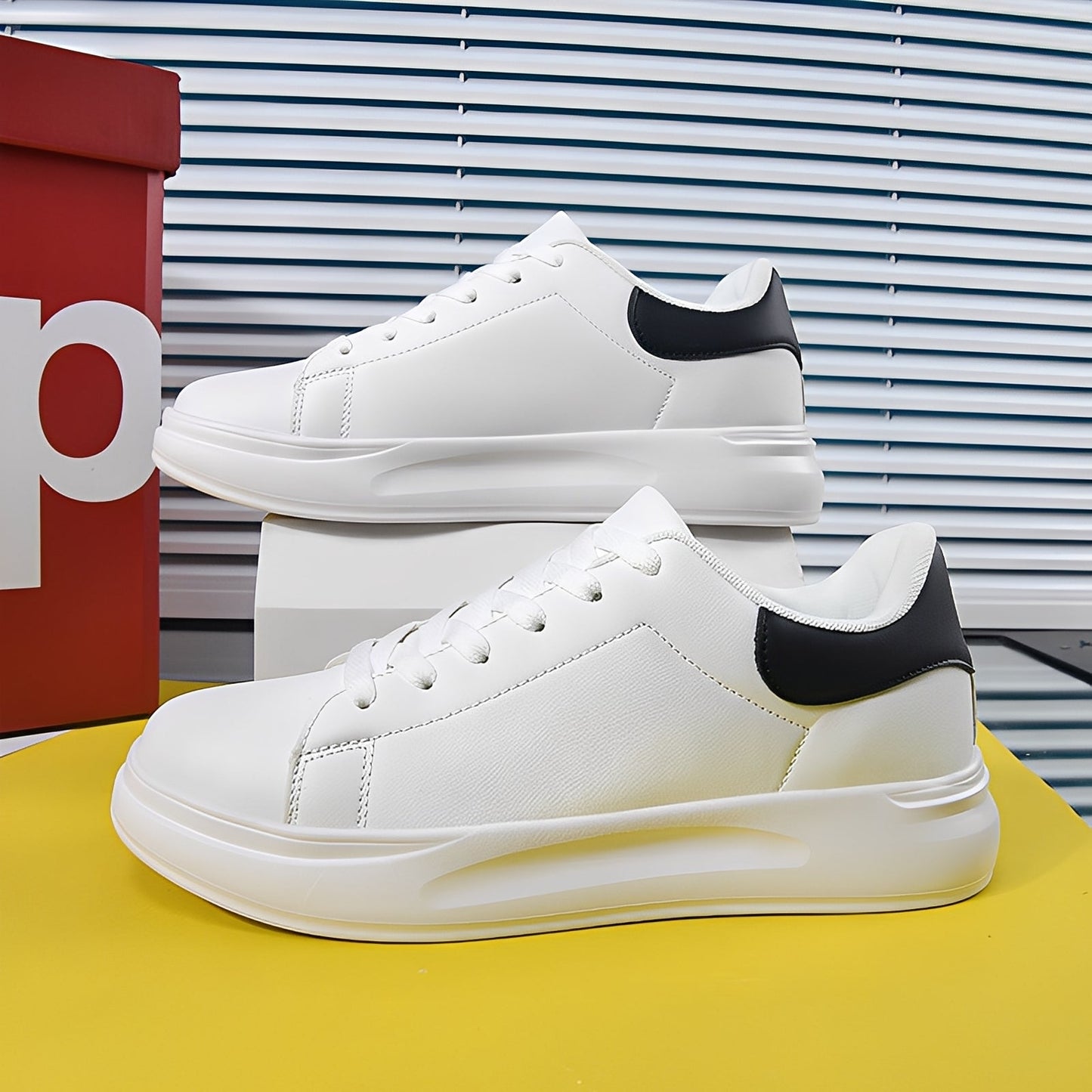Carreen - Stil, sneaker din piele confortabile pentru femei