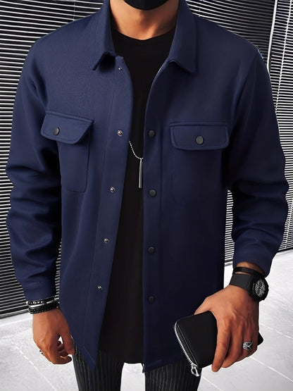 Francis - Jachetă casuală cu carouri și buzunare pentru bărbați