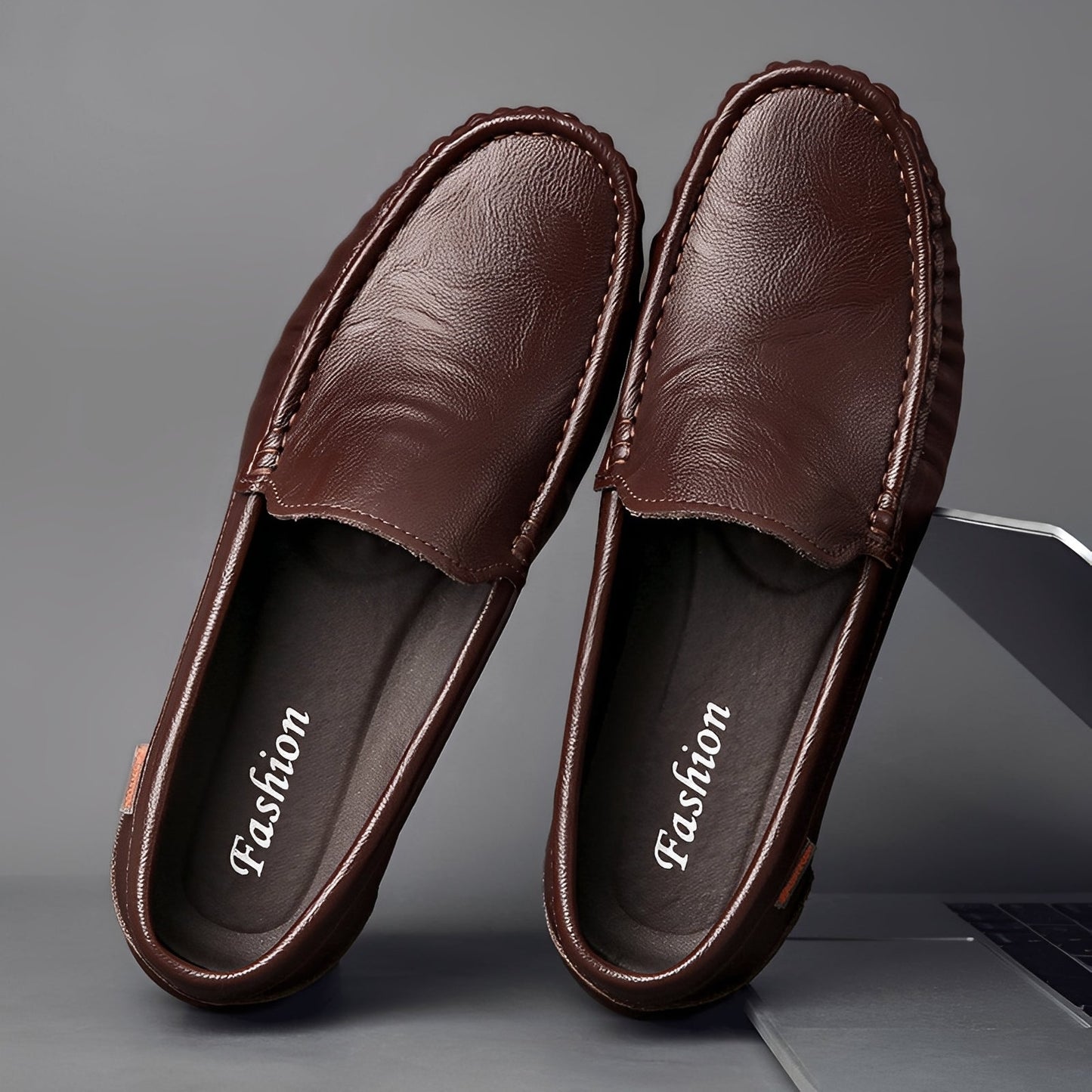 Jacob - Eleganți, casual din piele pentru bărbați