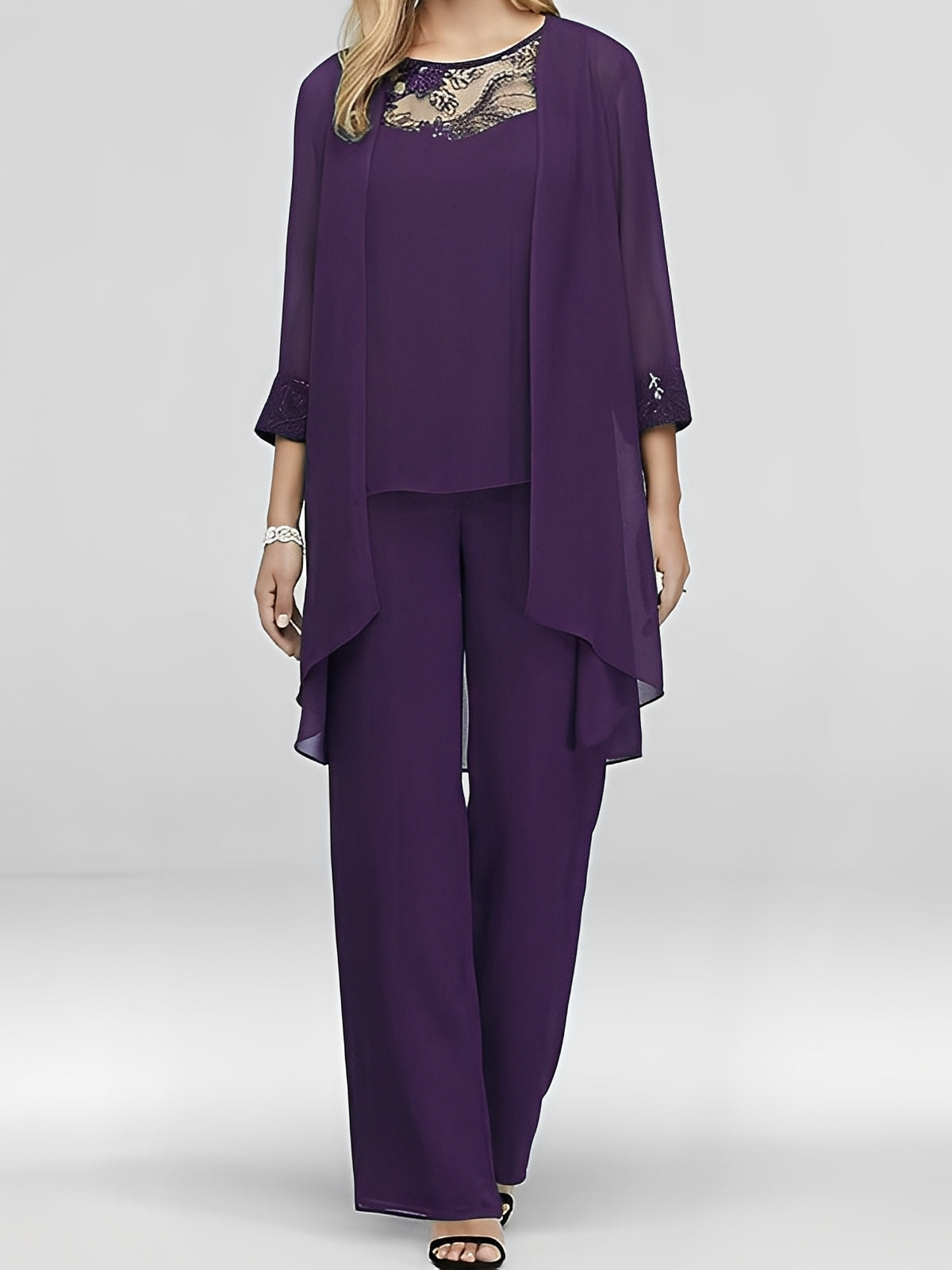 Nathalie - Set elegant de trei piese pentru femei