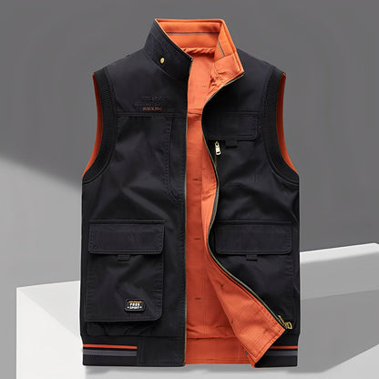Géraud - Vesta premium cu multiple buzunare pentru bărbați