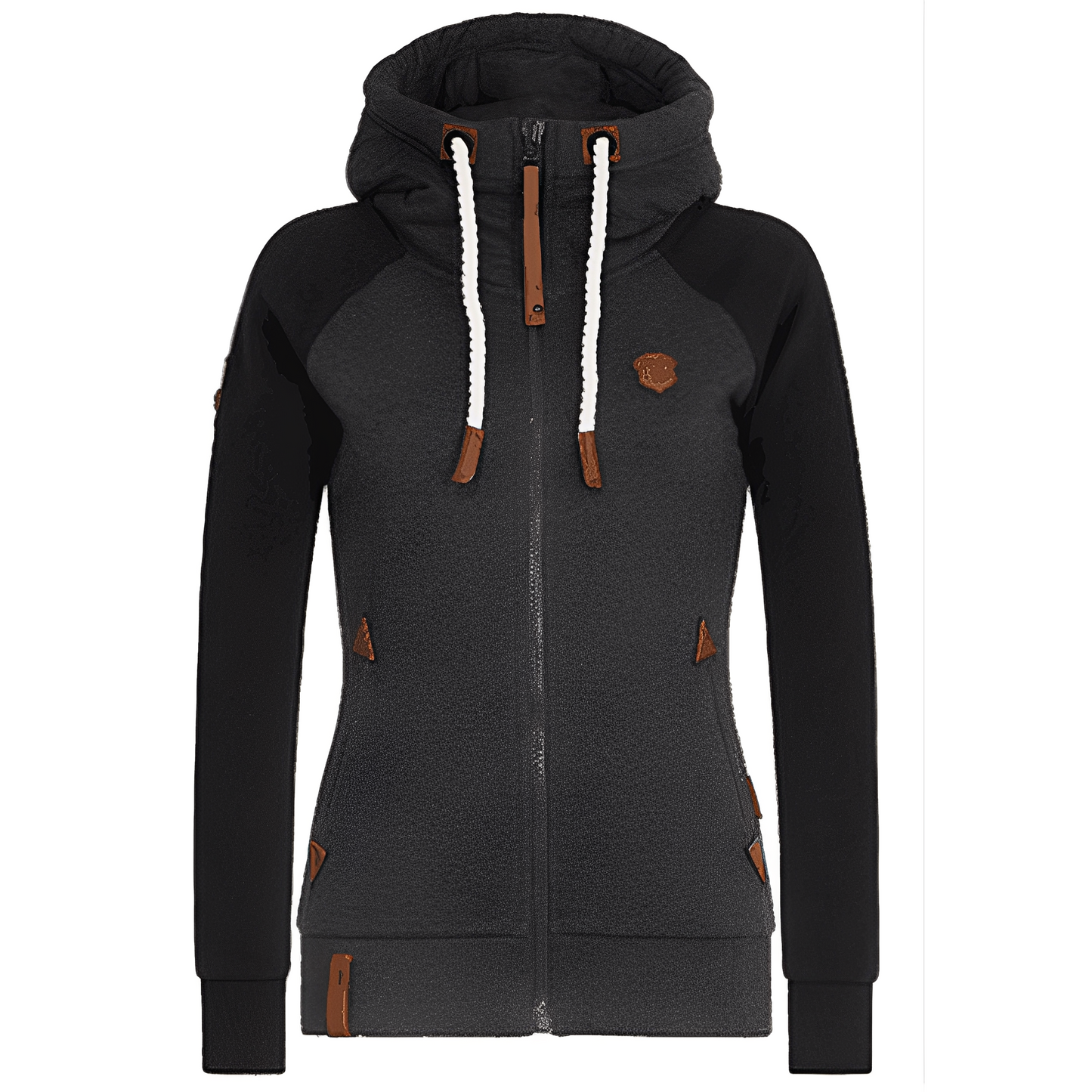 Elinor - Hanorac confortabil cu fermoar pentru femei