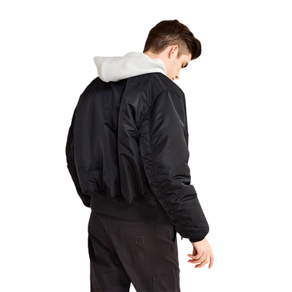 Norbert - Jachetă bomber retro cu căptușeală pentru bărbați