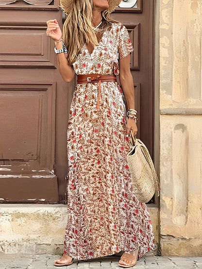 Dixie - Elegantă rochie de vară cu imprimeu Boho pentru femei