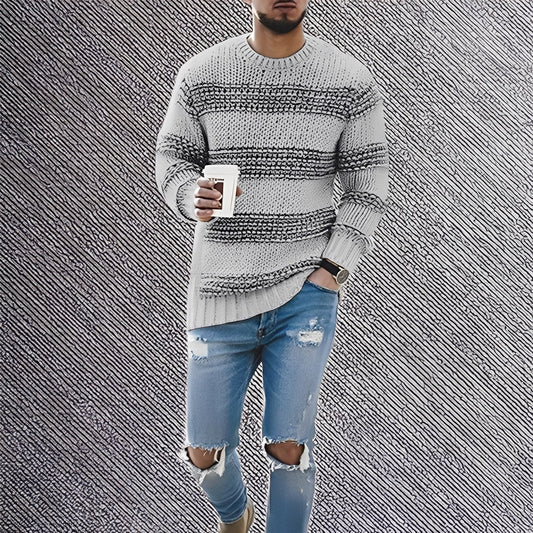 Kenzo - Pulover pentru bărbați cu dungi moi