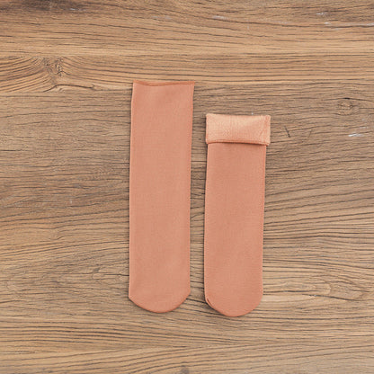 Gloria - Șosete de zăpadă din catifea caldă pentru femei