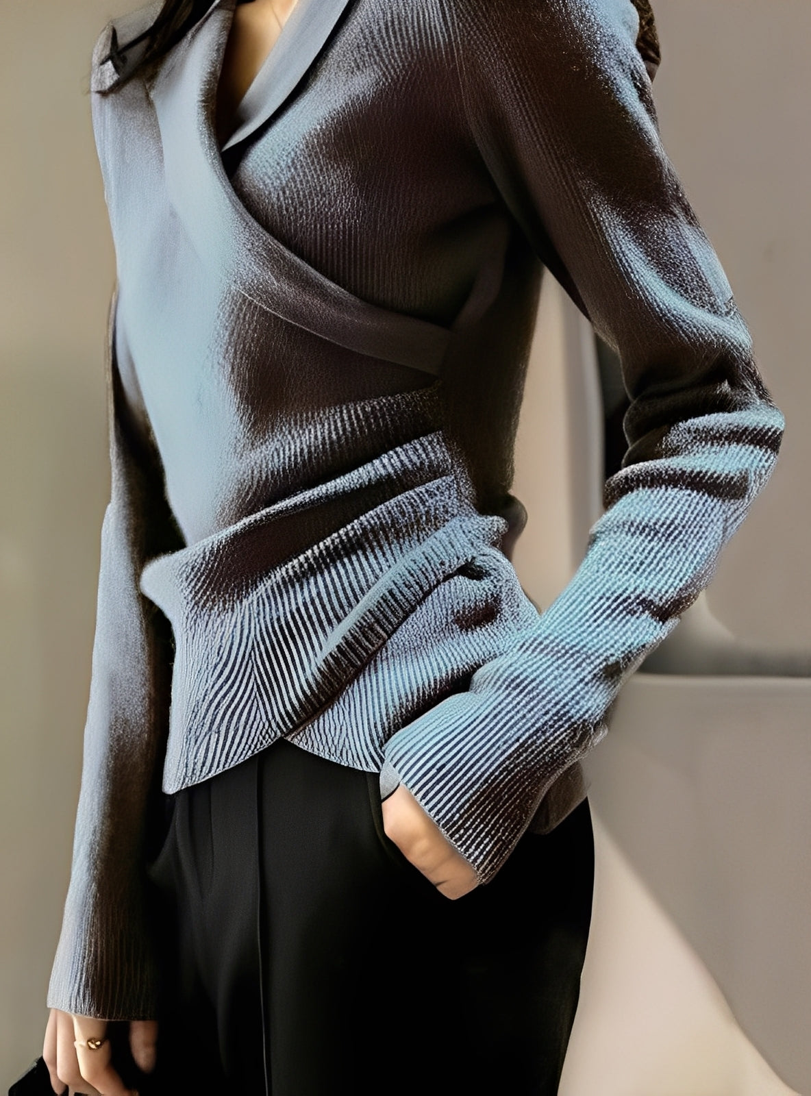 Kaelee - Clasic pulover cald tricotat pentru femei