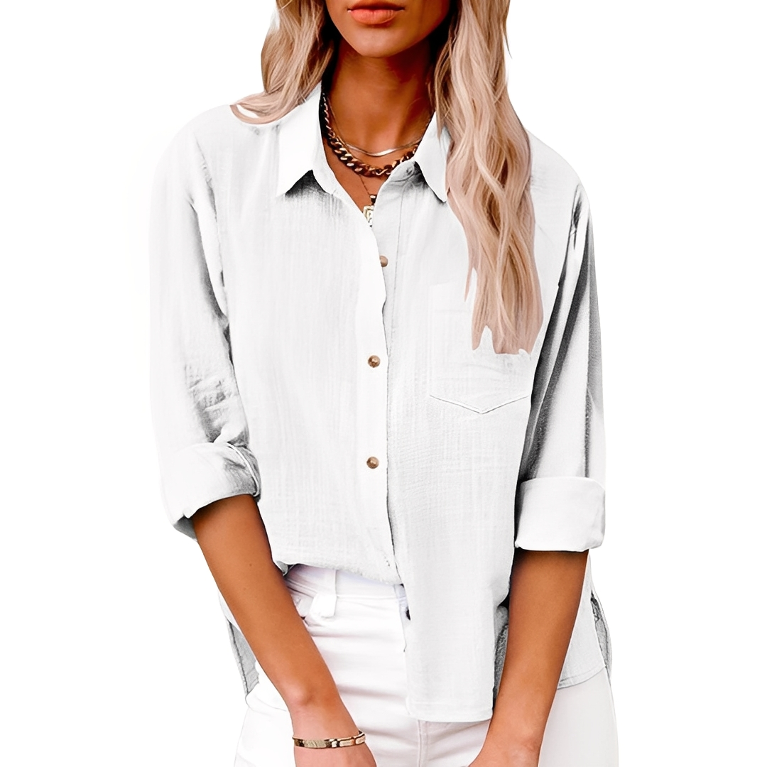 Alphonsen - Cămașă lejeră și confortabilă pentru femei