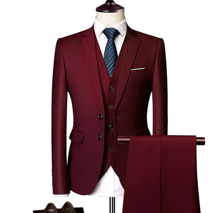 Norman - Set costum modern 3 piese pentru bărbați