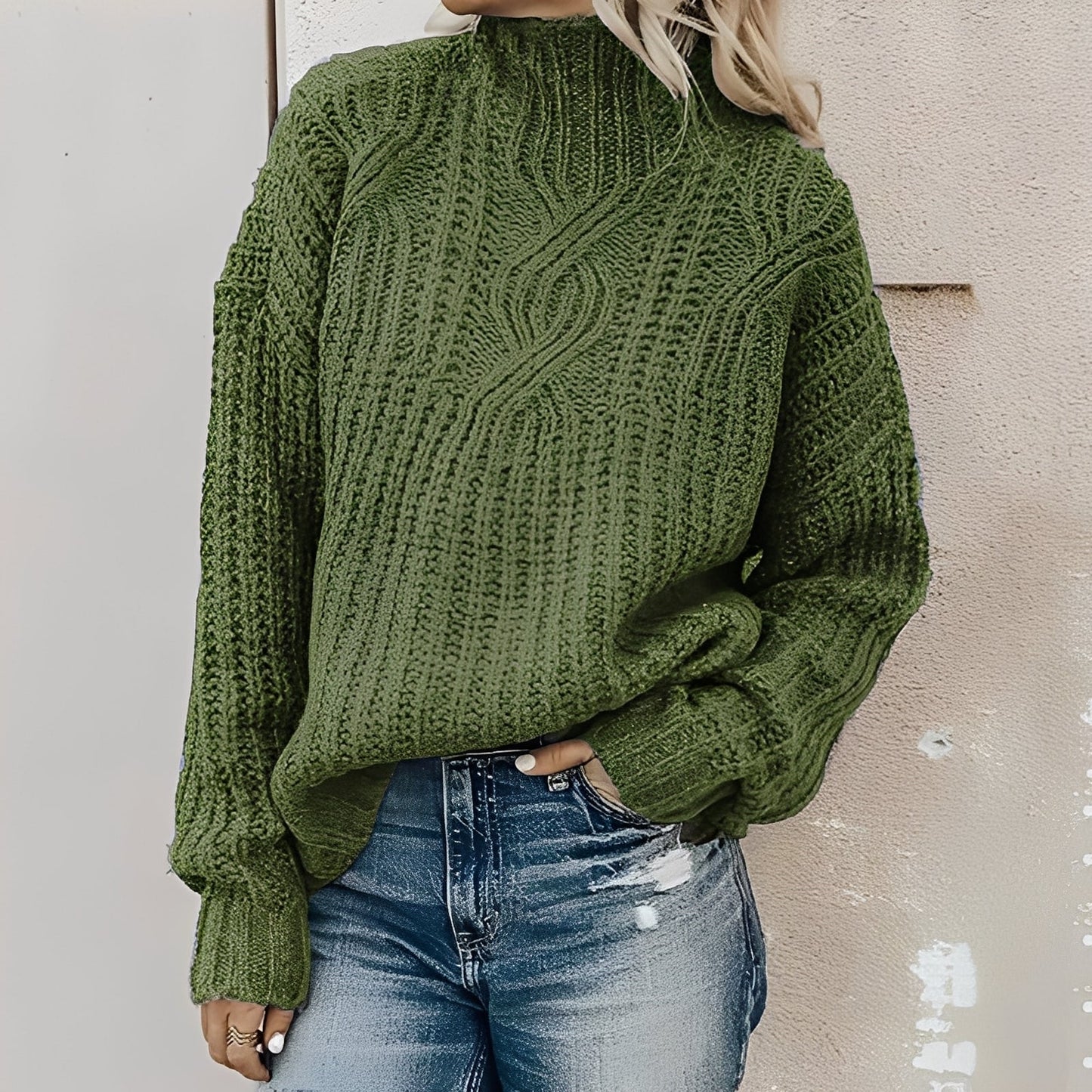 Kendal - Pulover tricotat cald și elegant pentru femei