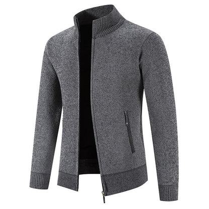Dwayne - Elegant, moale pulover fleece pentru bărbați