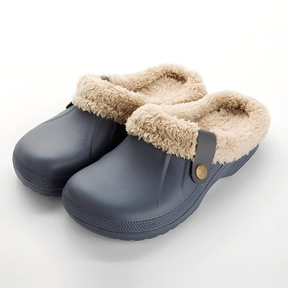 Melba - Clogs calde cu fleece pentru femei