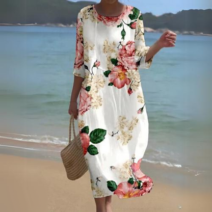 Alina – Rochie Midi Fluidă