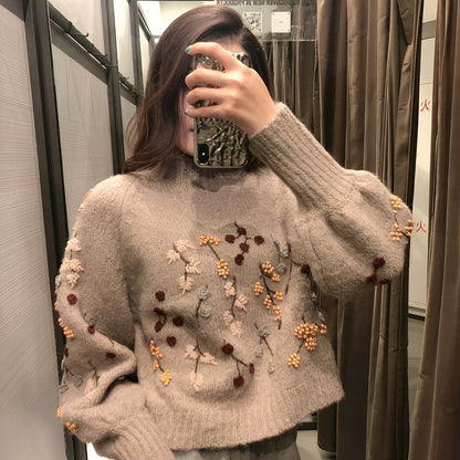 Delicia - Pulover tricotat elegant pentru femei