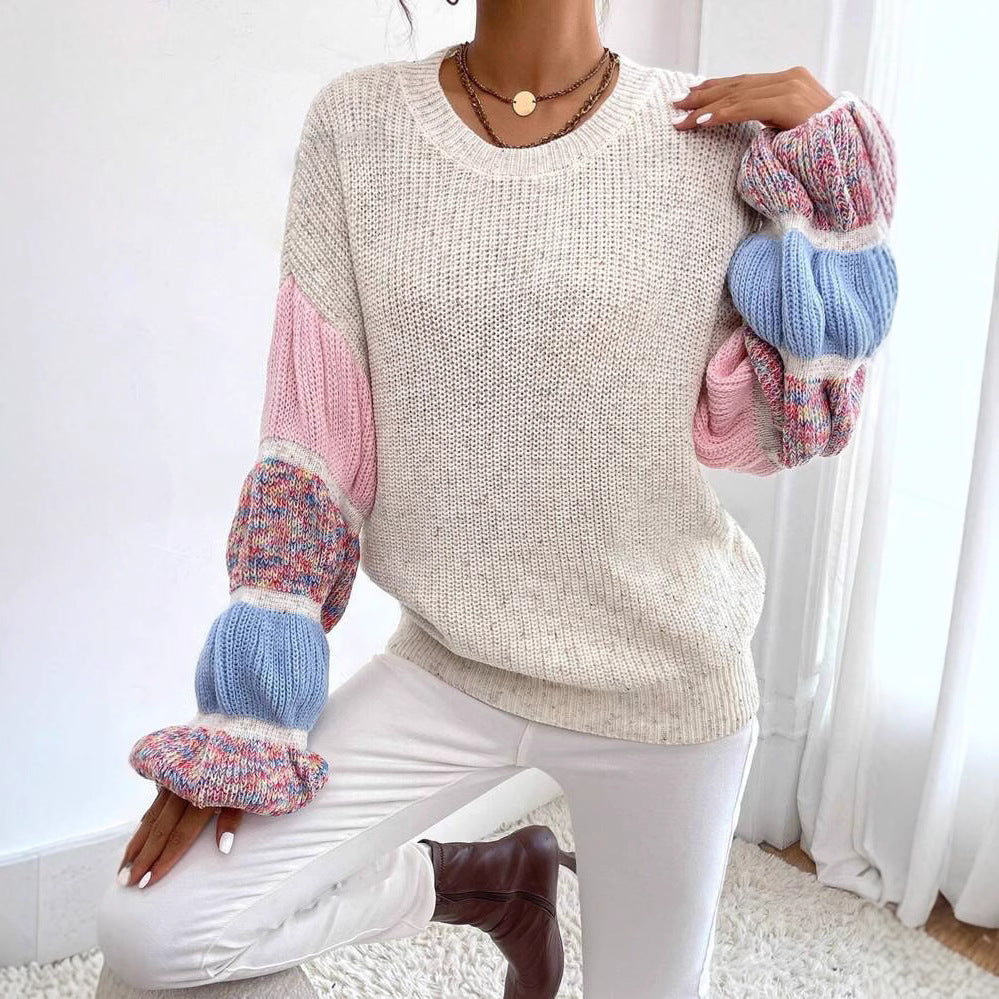 Griselda - Pulover lejer, colorat pentru femei