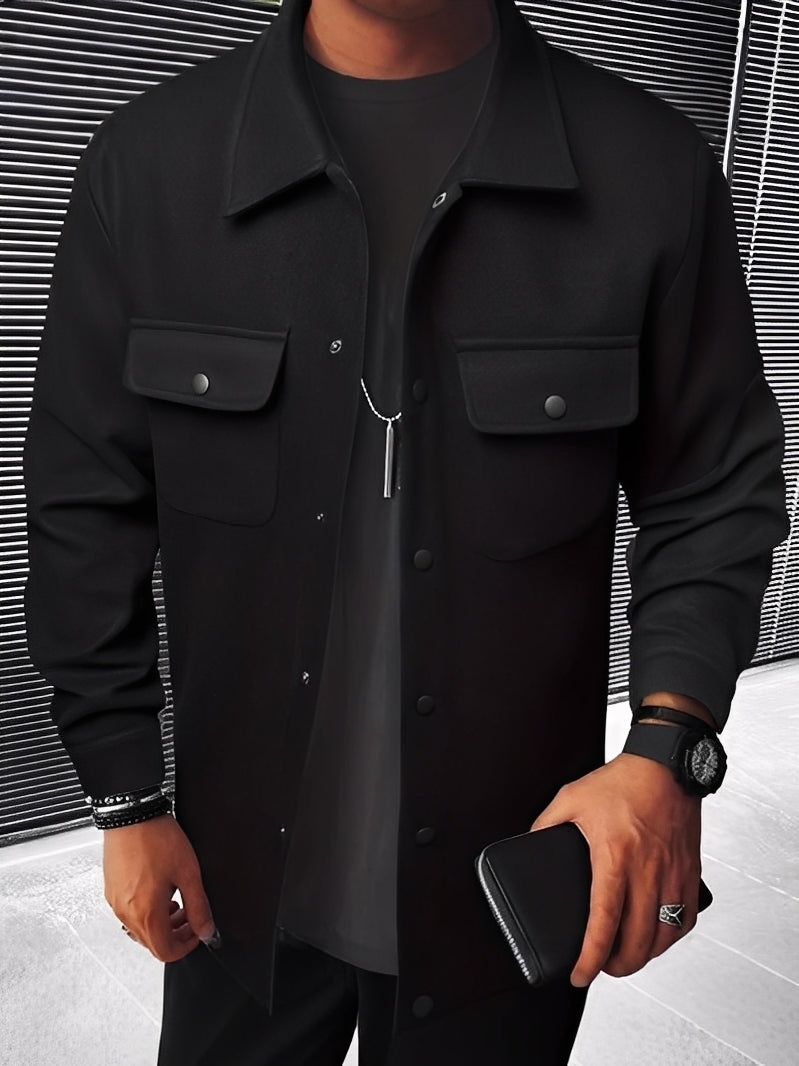 Francis - Jachetă casuală cu carouri și buzunare pentru bărbați