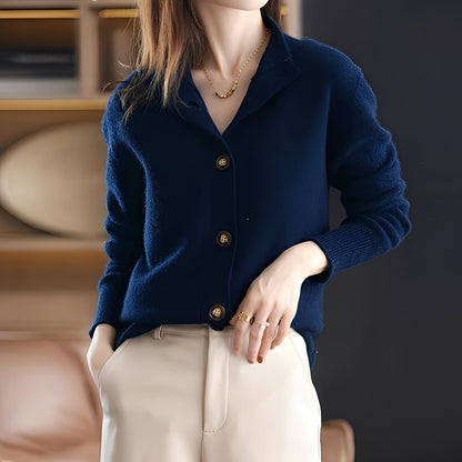 Michelle - Cardigan elegant, tricotat lejer pentru femei