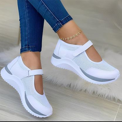 Nichola - Sandale cu barete din plasă pentru femei