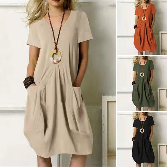 Antje - Rochie de damă până la genunchi