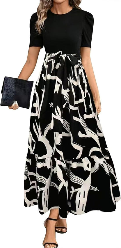 Ynna - Rochie Florală Primăvară în Flori