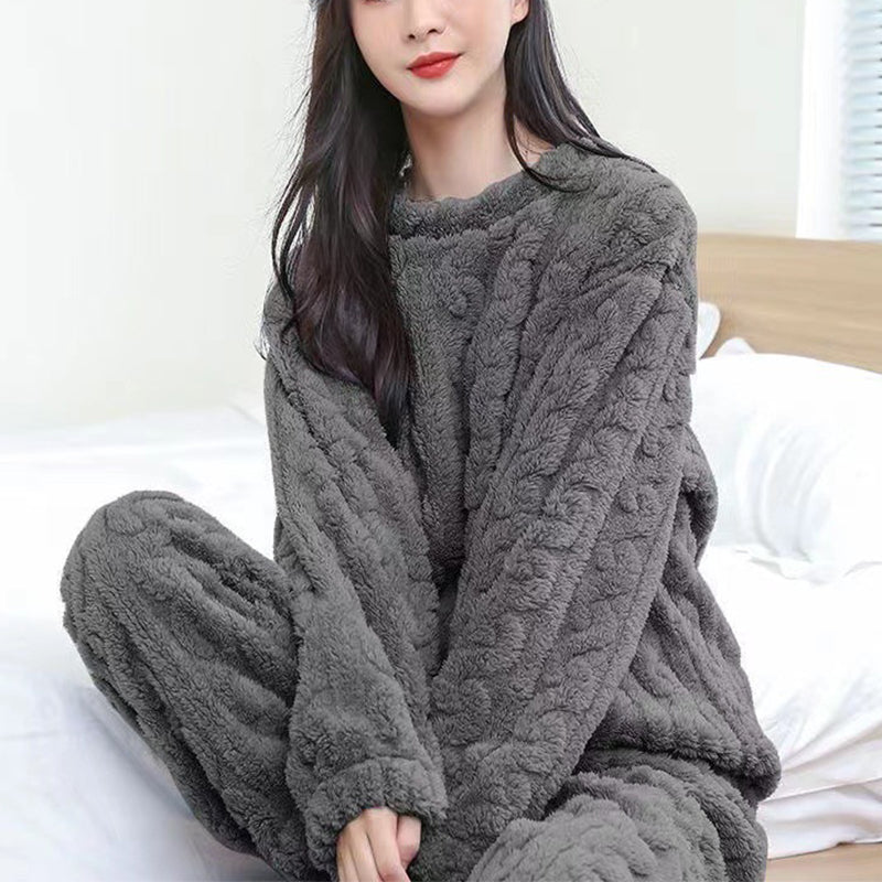 Kathryn - Pijamale confortabile, din fleece moale pentru femei