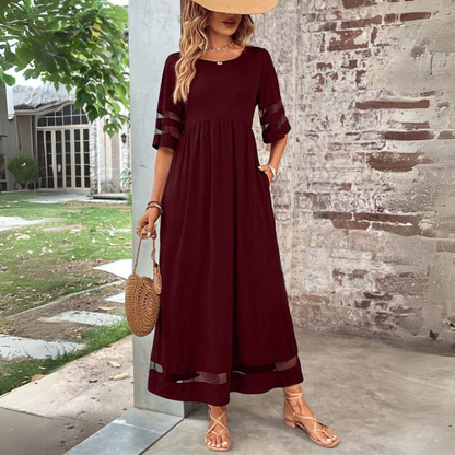 Amandine – Rochie elegantă, cu efect de ascundere a abdomenului