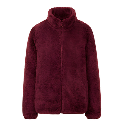 Alexis - Vestă stilată din fleece cu fermoar frontal pentru femei