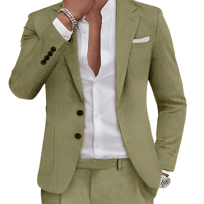 Clinton - Costum Stilat cu Buzunare pentru Bărbați