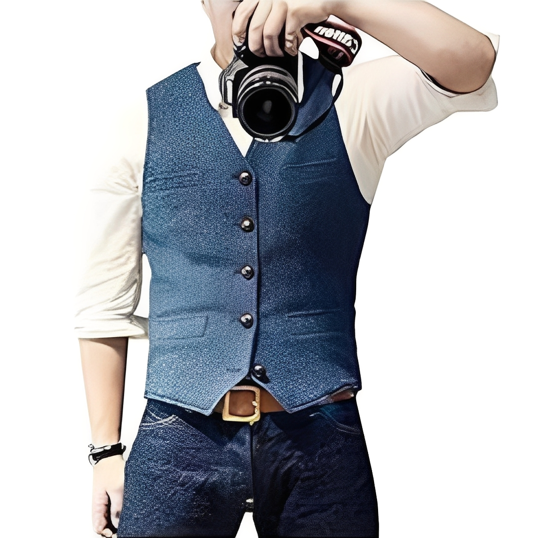 Ismaël - Cardigan de toamnă șic și relaxat pentru bărbați