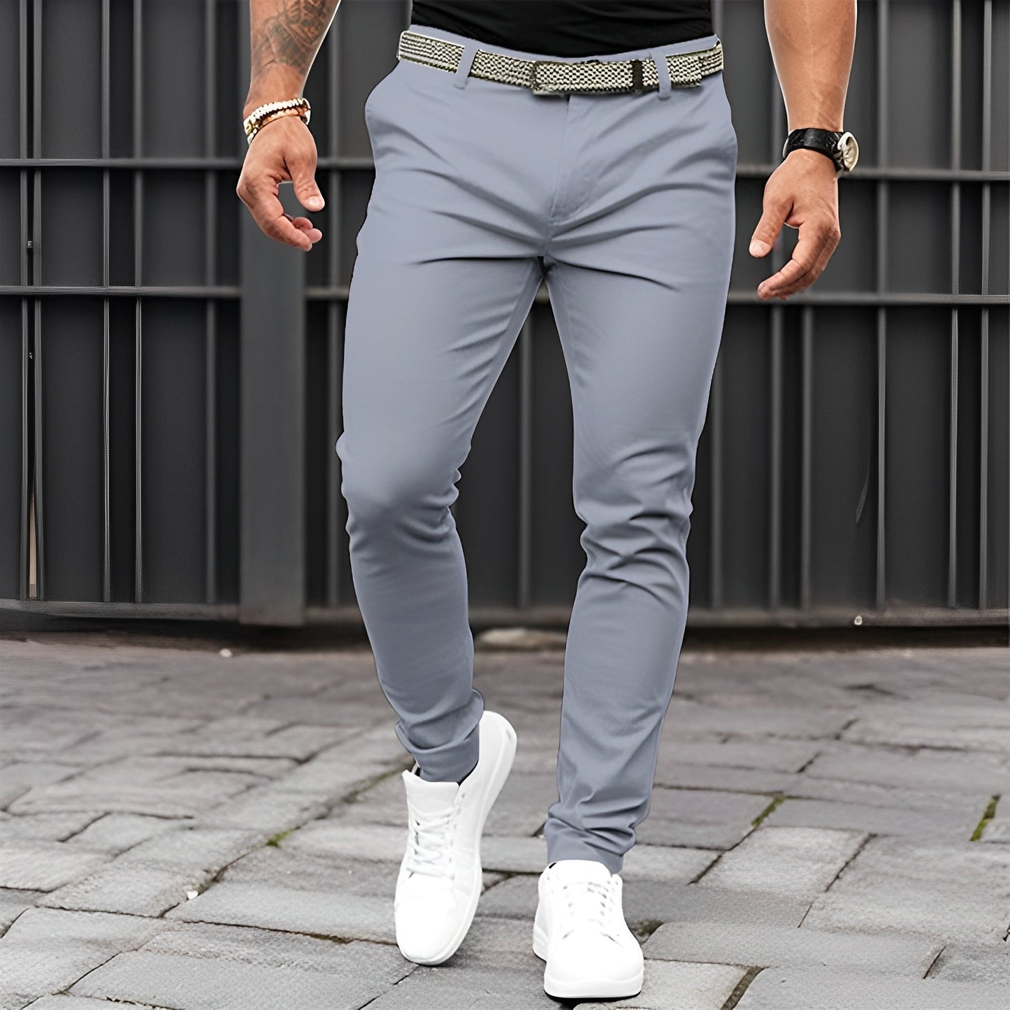 Jaron - Stil, pantaloni casual slim-fit pentru bărbați