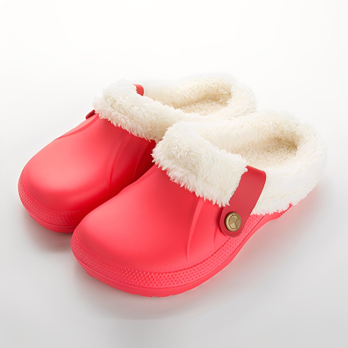 Melba - Clogs calde cu fleece pentru femei