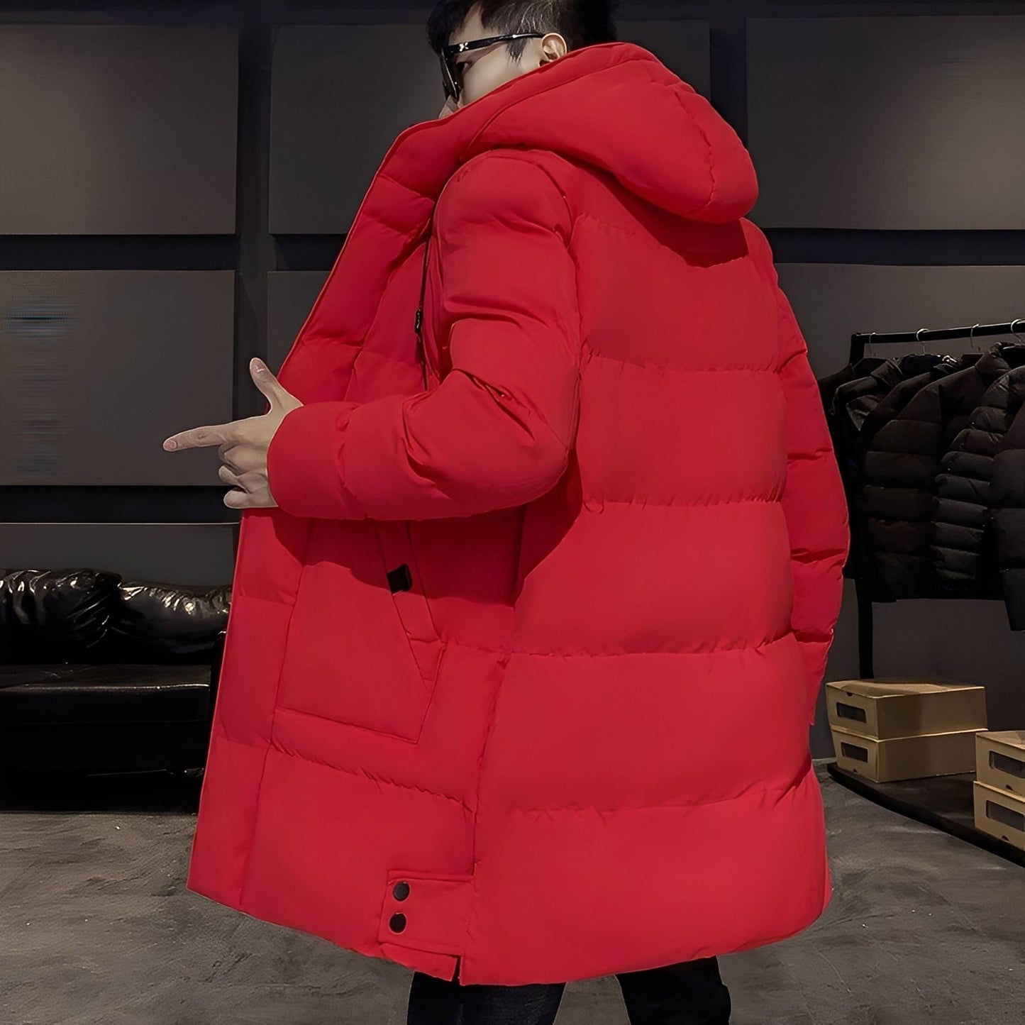 Bryan - Stil, parka groasă pentru bărbați