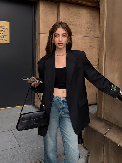 Maddison - Sacou oversize clasic elegant pentru femei