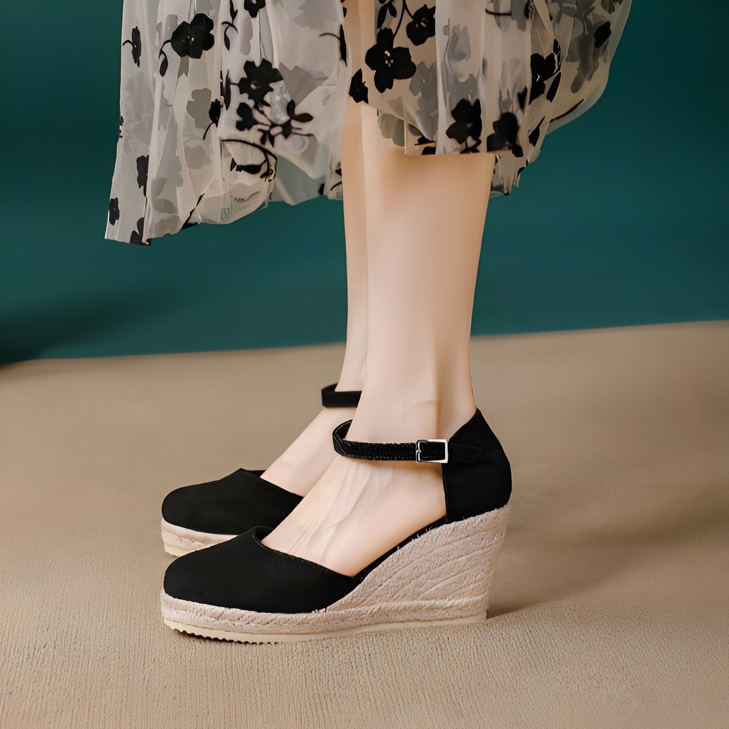 Yasmine - Sandale cu platformă la modă pentru dame