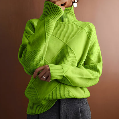 Morgan - Pulover stilat cu guler rulat din cașmir pentru femei