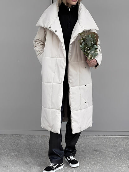 Adaline - Lungă, caldă, geacă matlasată pentru femei