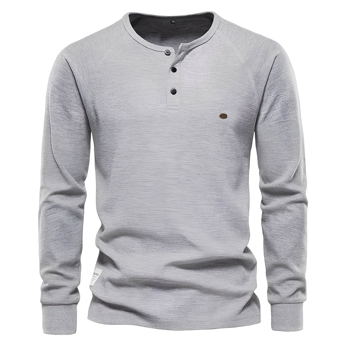 Joachim - Cămașă bărbătească cu mâneci lungi din țesătură texturată