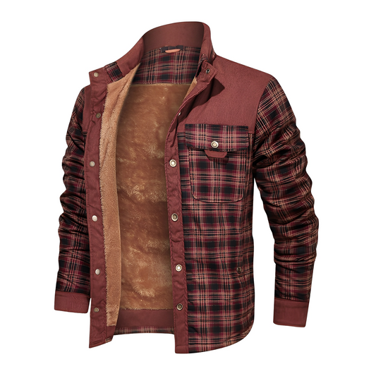 Harmon - Jachetă stilată în carouri pentru bărbați