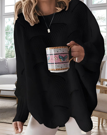 Kassandra - Pulover stilizat, cu decupaj, pentru femei