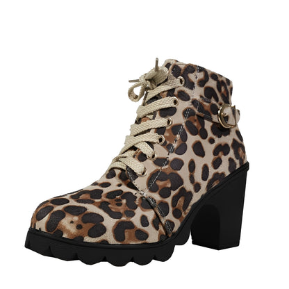 Roxanne - Ghete moderne cu toc pătrat pentru femei