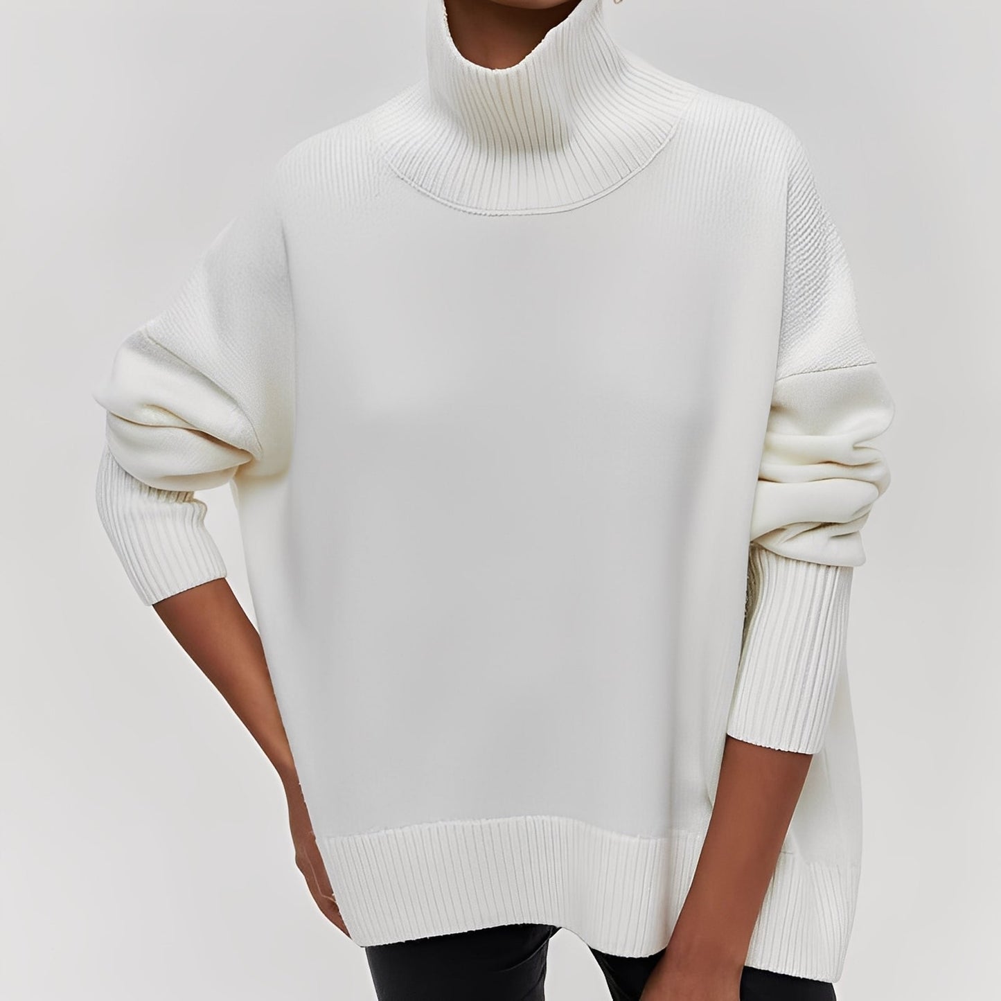 Sharon - Pulover lejer ?i casual pentru femei