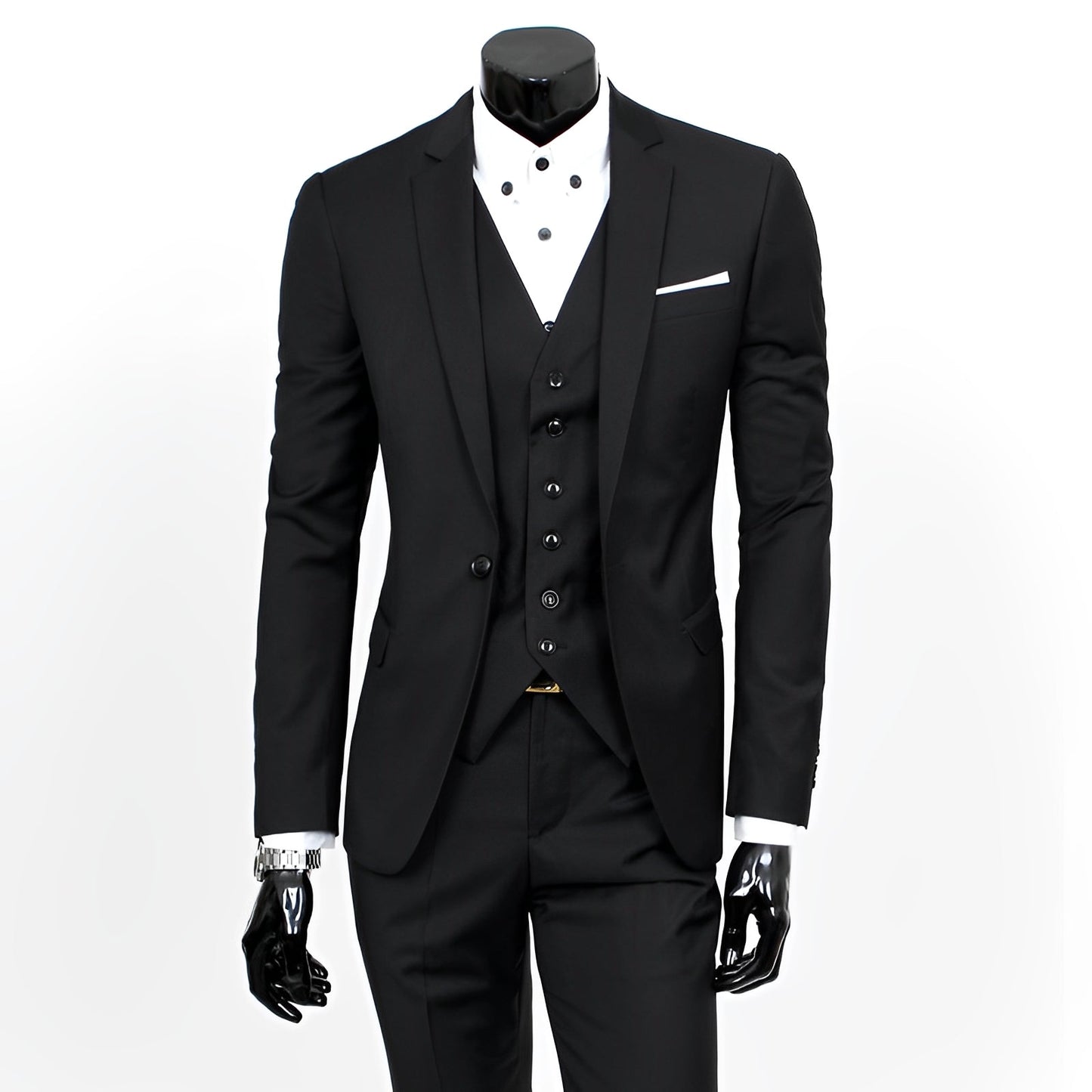 Darrell - Costum clasic, elegant, din 3 piese pentru bărbați