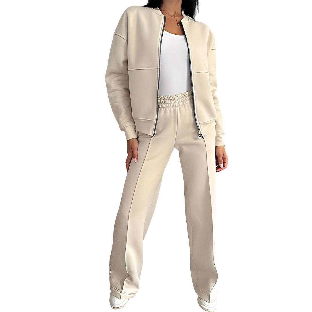 Nina - Set modern de lounge din două piese pentru femei