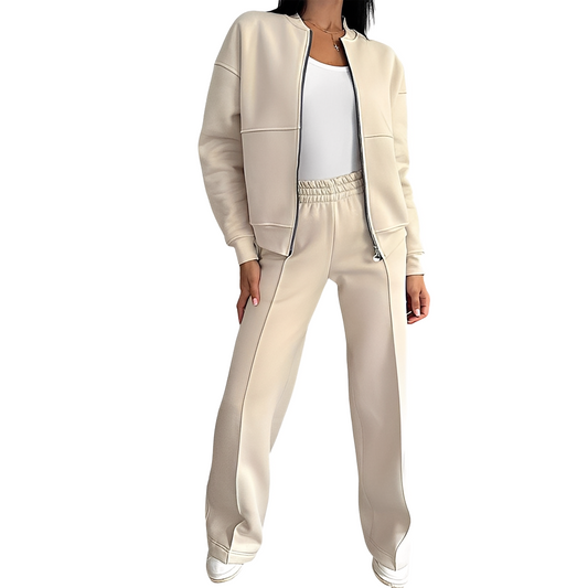 Nina - Set modern de lounge din două piese pentru femei