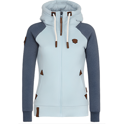 Elinor - Hanorac confortabil cu fermoar pentru femei