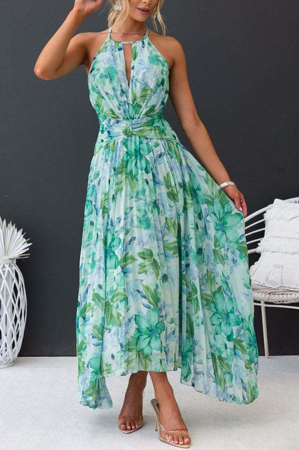 Jinora - Rochie versatilă midi cu model floral