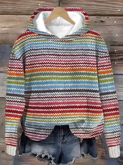 Jacalyn - Lejer, colorat hanorac pentru femei