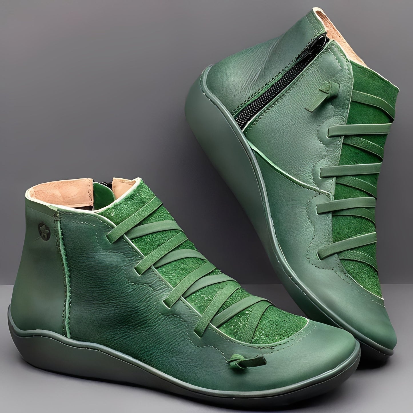 Emma - Confortabile pantofi de zi din piele pentru femei