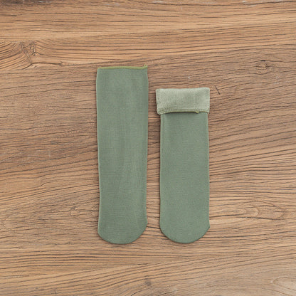 Gloria - Șosete de zăpadă din catifea caldă pentru femei