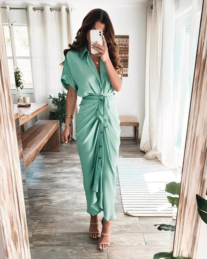 Antoinette - Rochie lungă stilată pentru femei